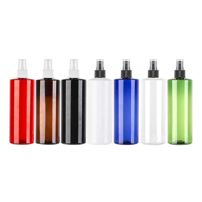 500ml x 12 Refillable DIY Plastic Bottle With Black White Transparent Mist Sprayer Large Size Perfume Freshner Container | Красота и