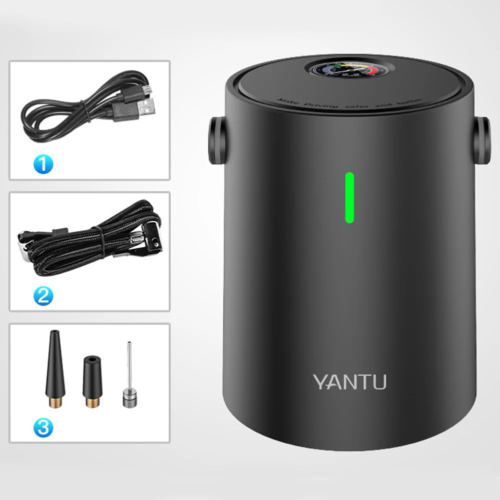 

Rechargeable Tire Inflator Electric Motorcycles With Indicators Compressor Mini Portable Handheld Inflatable Bed Car Air Pump