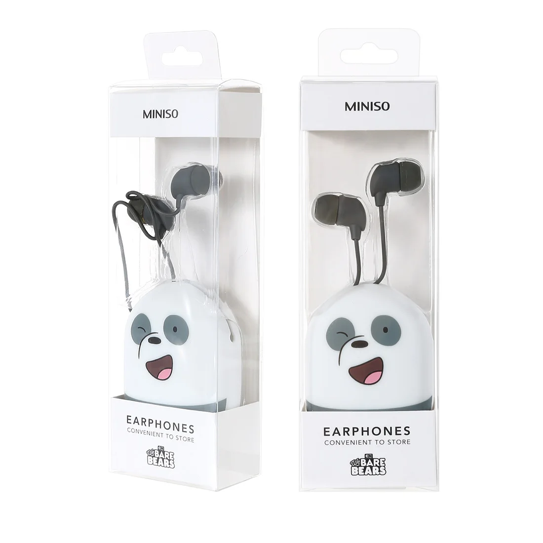 Miniso We Bare Bears Earphone With 