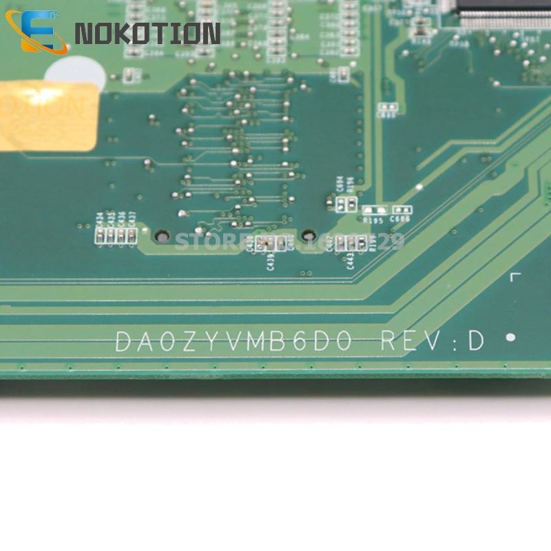 NOKOTION материнская плата для ноутбука acer aspire E5-721 A6-6310 процессор DDR3 NBMND11001 NB. MND11.001 DA0ZYVMB6D0 материнская плата работает