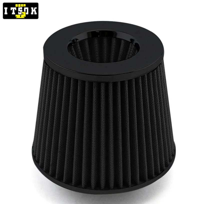 Cone Air Filter Intake Car Sport Universal 76mm Airfilter 6 Inch Racing