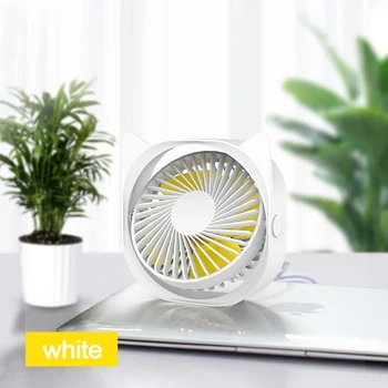 

Mini Portable Desktop Fan USB Electric Cooling Fan with Three Gear Adjustable Wind Speed for Home Office Dormitory