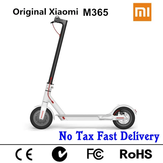Xiaomi M365 white Xiaomi mijia M365/Pro скутер США ЕС сток электрический скутер до 45 км пробег складной Ховерборд Лонгборд скутер с приложением - Цвет: Xiaomi M365 white