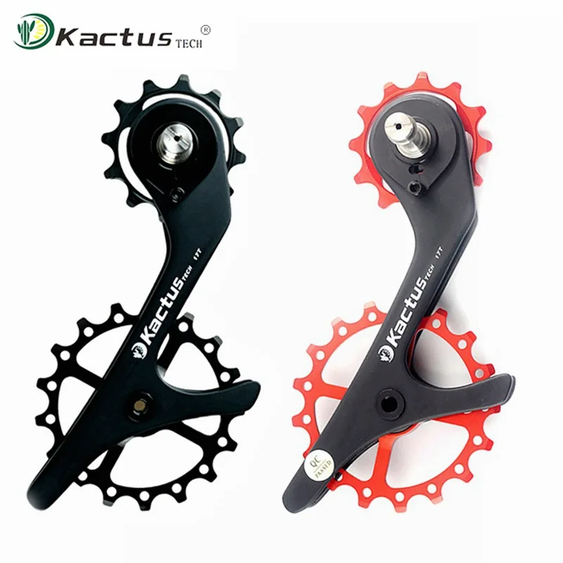 

17THA Bicycle Carbon Fiber Ceramic Rear Derailleur Pulley Guide Wheel For Shimano R7000 Bicycle Accessories Bike Guide Pulley