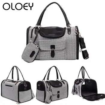 

Pet Cat Dog Backpack with Small Bag Comfortable Breathable Shoulder Carrier Bag for Cat Kitten Pet Handbag Outdoor Supplies