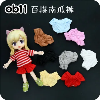 

ob11 doll clothes 1 / 12bjd beautiful knot pig pumpkin pants wild shorts GSC doll clothes casual shorts pants toys free shipping