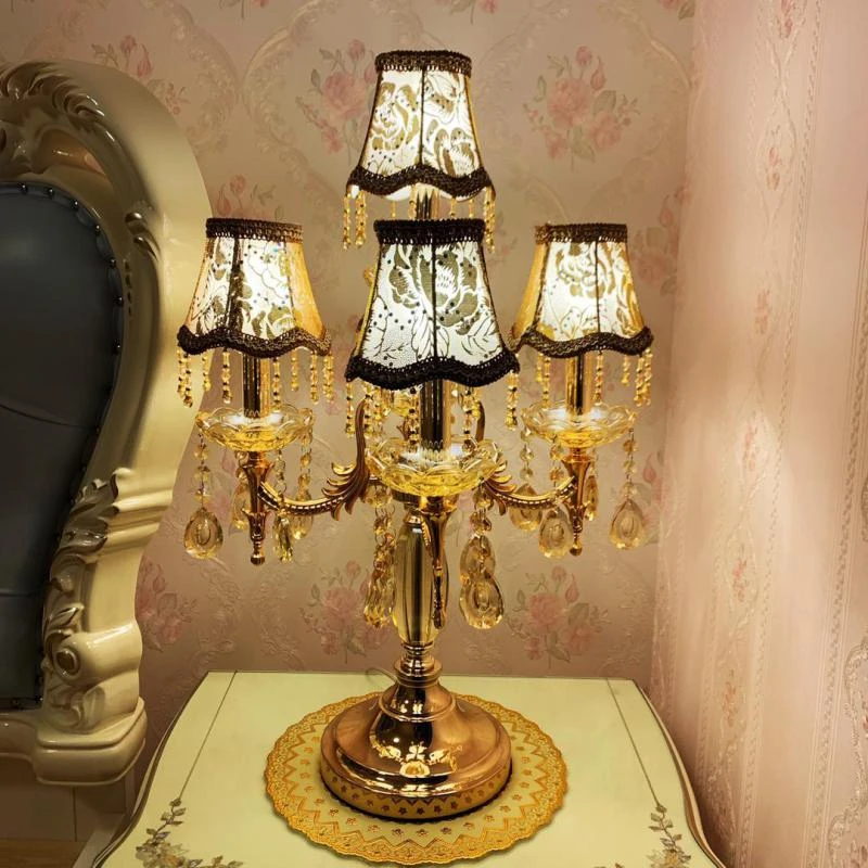gold work lamp