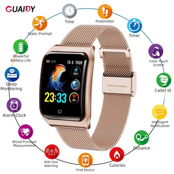 

Bracelet Smart Watch Camera Alarm Clock Wristband Women Men Sports Step Counting Health Blood Pressure Monitor Message Reminder