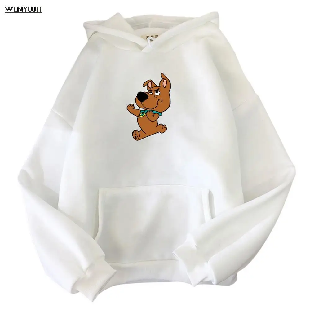 cat hoodie Y2K Women RATZ animal kawaii hoodies Girls Top Vintage Solid Long Sleeve Oversized Hooded Sweatshirt Large hoodie clothes white sweatshirt Hoodies & Sweatshirts