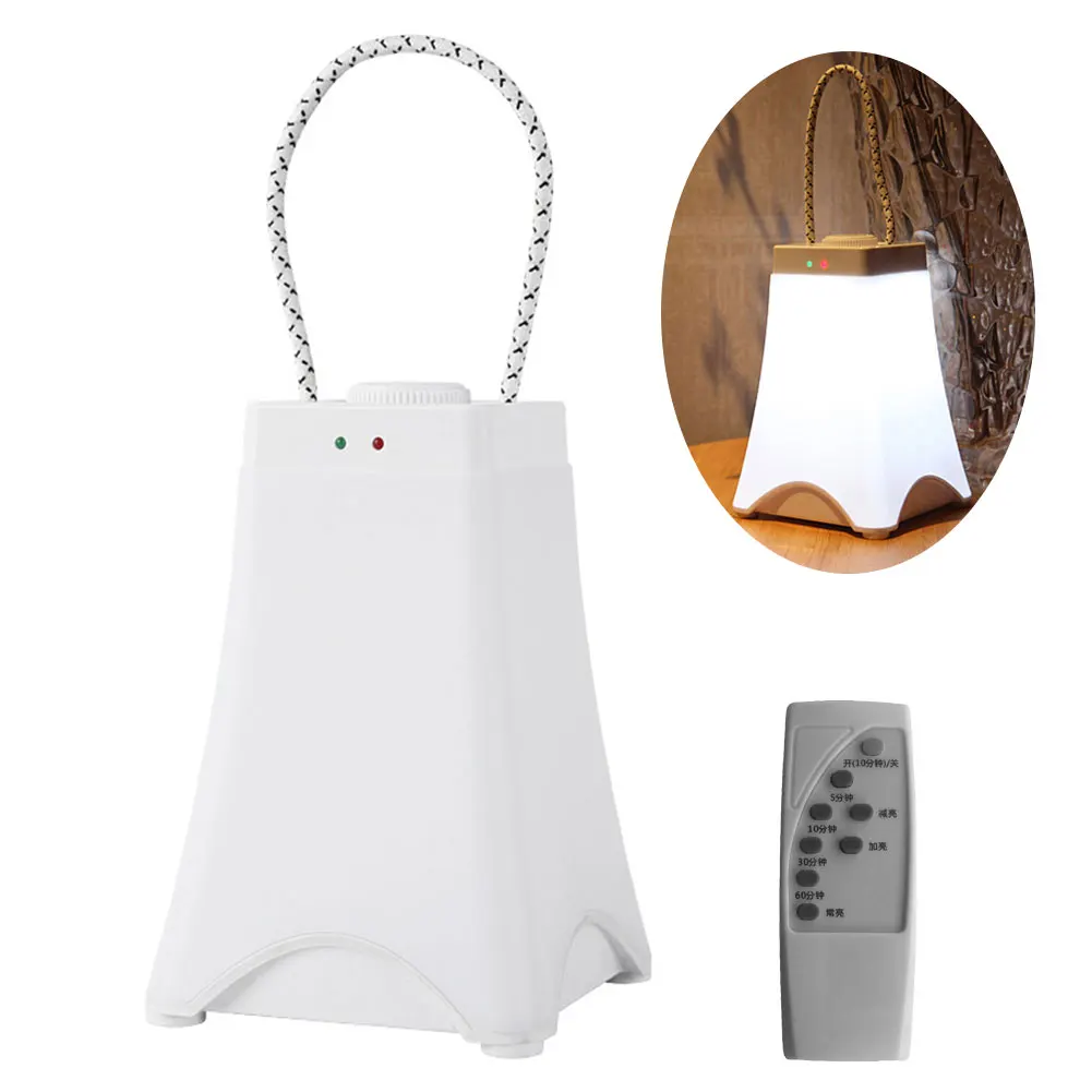 

Baby Kids Portable Led Eye Caring Adjustable Brightness Timer Setting Remote Control Bedside Lamp Night Light