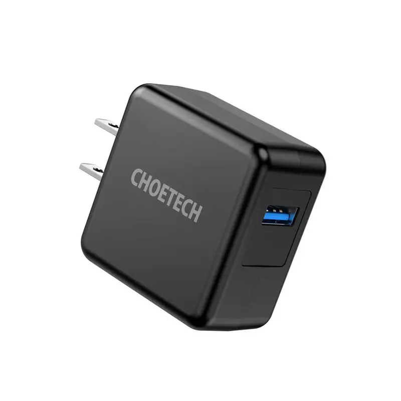 FFYY-Choetech Quick Charge 3,0 18 Вт Usb настенное зарядное устройство для Iphone Xr Xs X 8 8 Plus, зарядное устройство для мобильного телефона Galaxy S9 Plus Note8(США