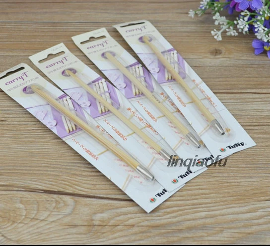 

Removable bamboo needles imported from Japan