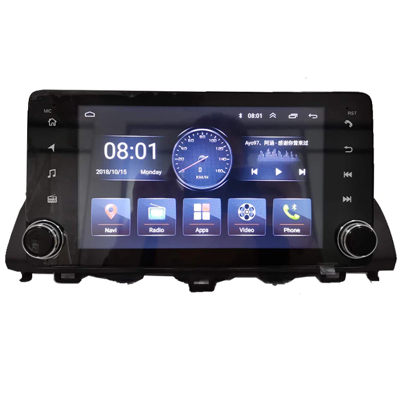 ZaiXi Android GPS For Honda Accord 2018 2019 2020 HD Touch Screen Multimedia Player radio Stereo navigation Map original style 1
