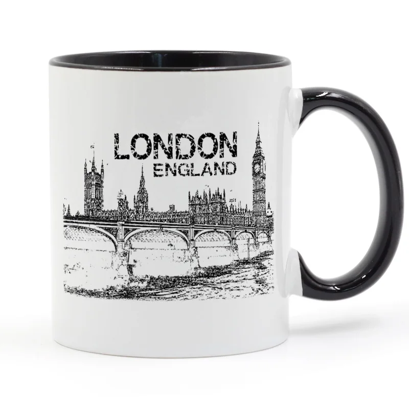 

London England Coffee Mug Ceramic Cup 11oz
