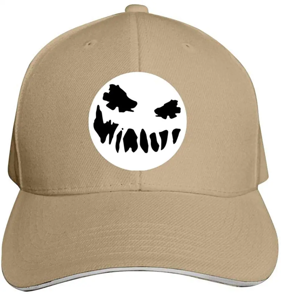 Бейсбольные кепки унисекс со скелетом и угрюмой, регулируемая шапка с бутербродом