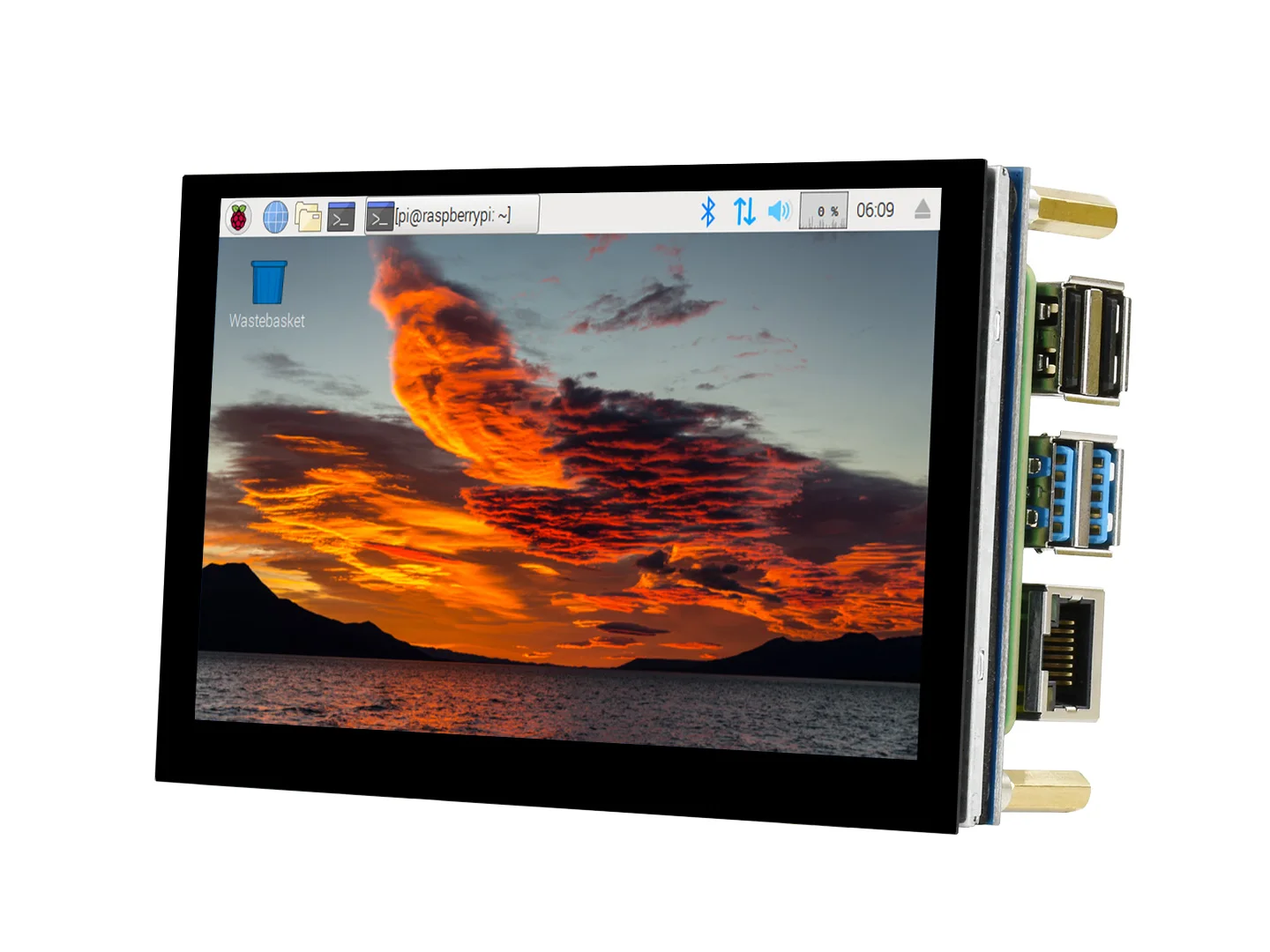 Waveshare 5 ġ 뷮  ġ ÷  , DSI ̽, 800*480