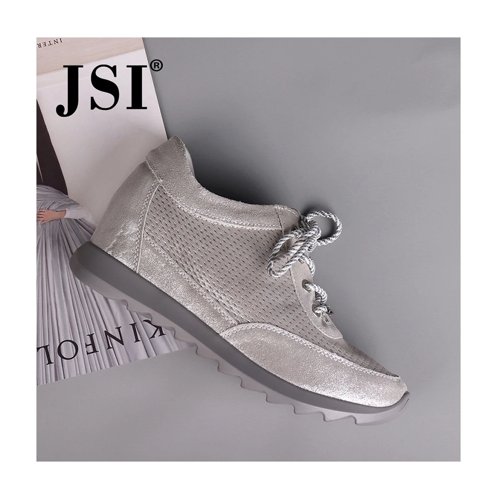 JSI/Новинка; стильные женские ботинки с круглым носком на низком каблуке; Базовая открытая обувь в стиле пэчворк; повседневные женские ботинки на квадратном каблуке с эластичной лентой; JO238