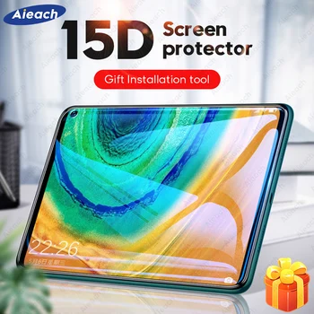 Изогнутая Защитная стеклянная пленка 15D для Huawei MatePad Pro 5G 10,8, Защита экрана для Huawei MatePad 10,4, T8 8,0, закаленное стекло