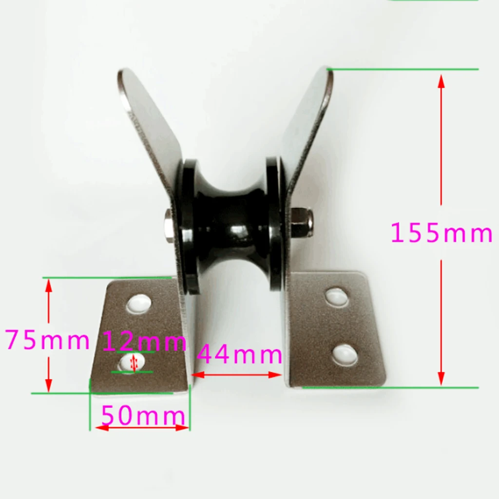 Thru Mount Marine Boat Stainless Steel Bow Anchor Roller 6 inch