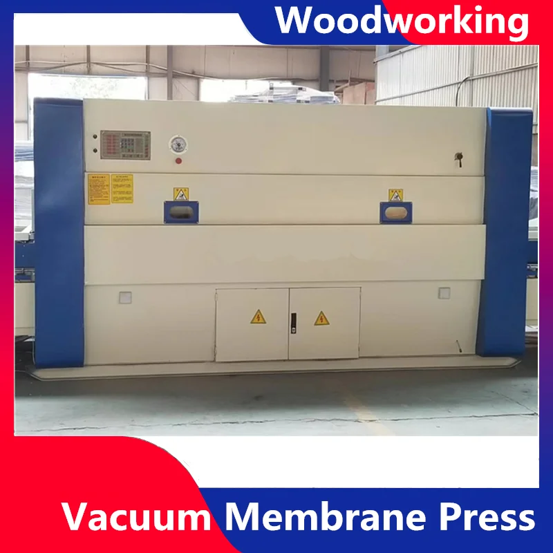 full automation double seat vacuum membrane hot press machine for pvc to wooden door  cnc router laser engraver