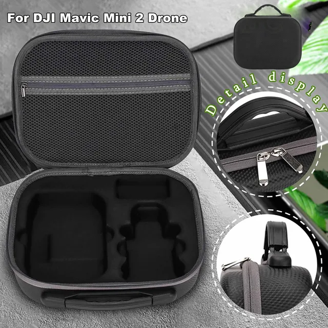 RC Parts Compatible With DJI Mavic Mini 2 RC Parts Box Storage Drone Case Carrying Bag Shockproof RC Parts