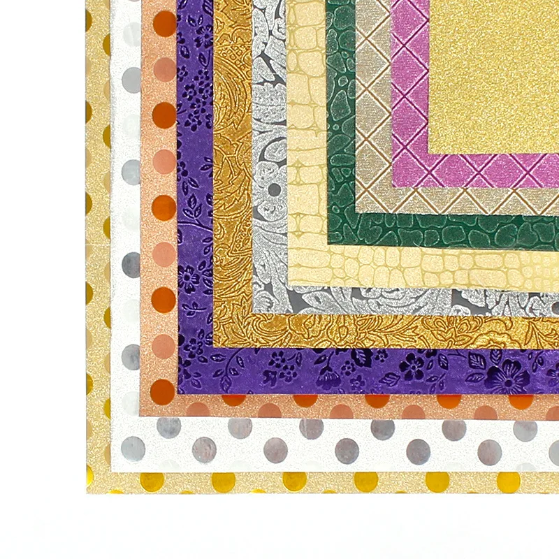 

Wedding children's gift flash shiny wrapping paper 50 * 70cm holiday home decoration paper DIY color scallion paper 10pcs