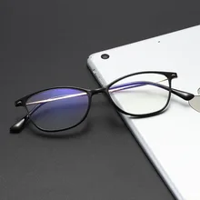 Ультра-легкий TR90 металлический темп Maschio e femmina Luce анти-blu Specchio da lettura