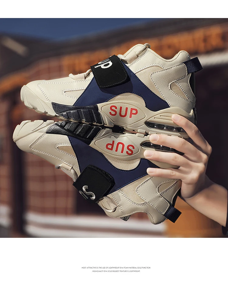 SUP/мужские баскетбольные кроссовки с высоким берцем; zapatillas hombre Deportiva; ботильоны с воздушной подошвой; Li Ning Basket; кроссовки; Мужская Спортивная обувь