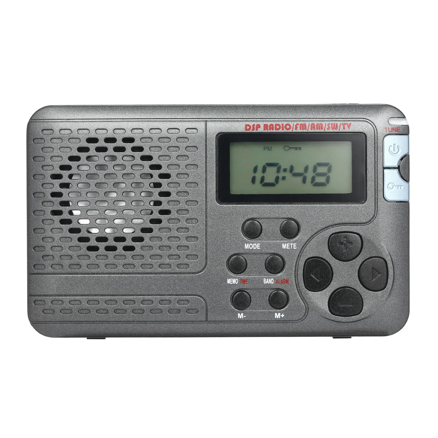 Портативное радио AM/FM/SW карманное с ЖК экраном многополосный цифровой стерео