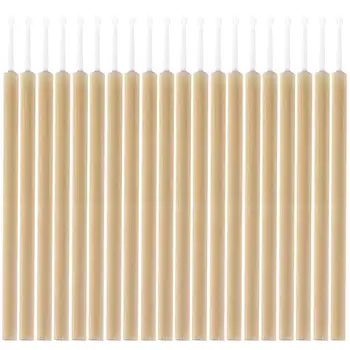 

20pcs Cotton Swab Nice Chic Versatile Eyelash Cotton Swab Eyelash Brush