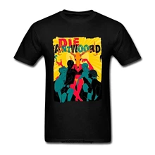 Забавные мужские футболки с надписью «Die Antwoord Gig Poster», модная футболка для отдыха, черный топ с коротким рукавом, белая серая S-3XL