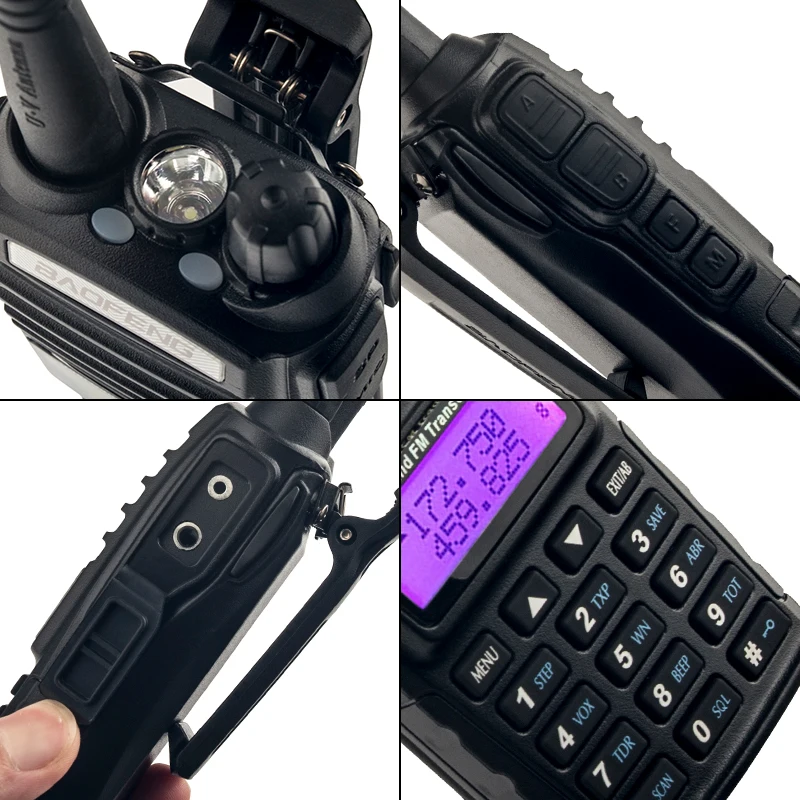 BaoFeng UV 82 двухдиапазонный 136 174/400 520 MHz FM Ham UV82 двухстороннее радио приемопередатчик