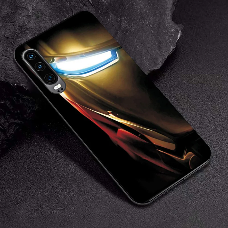 Чехол captain america для huawei P30 Lite P10 Lite, черный ТПУ для huawei P30 P20 Pro P8 P9 Lite, чехол для huawei P30 Pro, чехол - Цвет: TPUBLK631