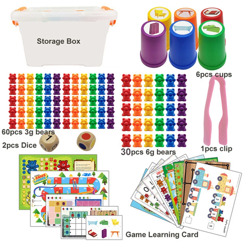 montessori stacking cups