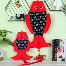 

Chinese Knot Cloth Fish Spring Festival Pendants Chinese New Year Decorations For Home Happiness Wedding Lucky Auspicious Gifts