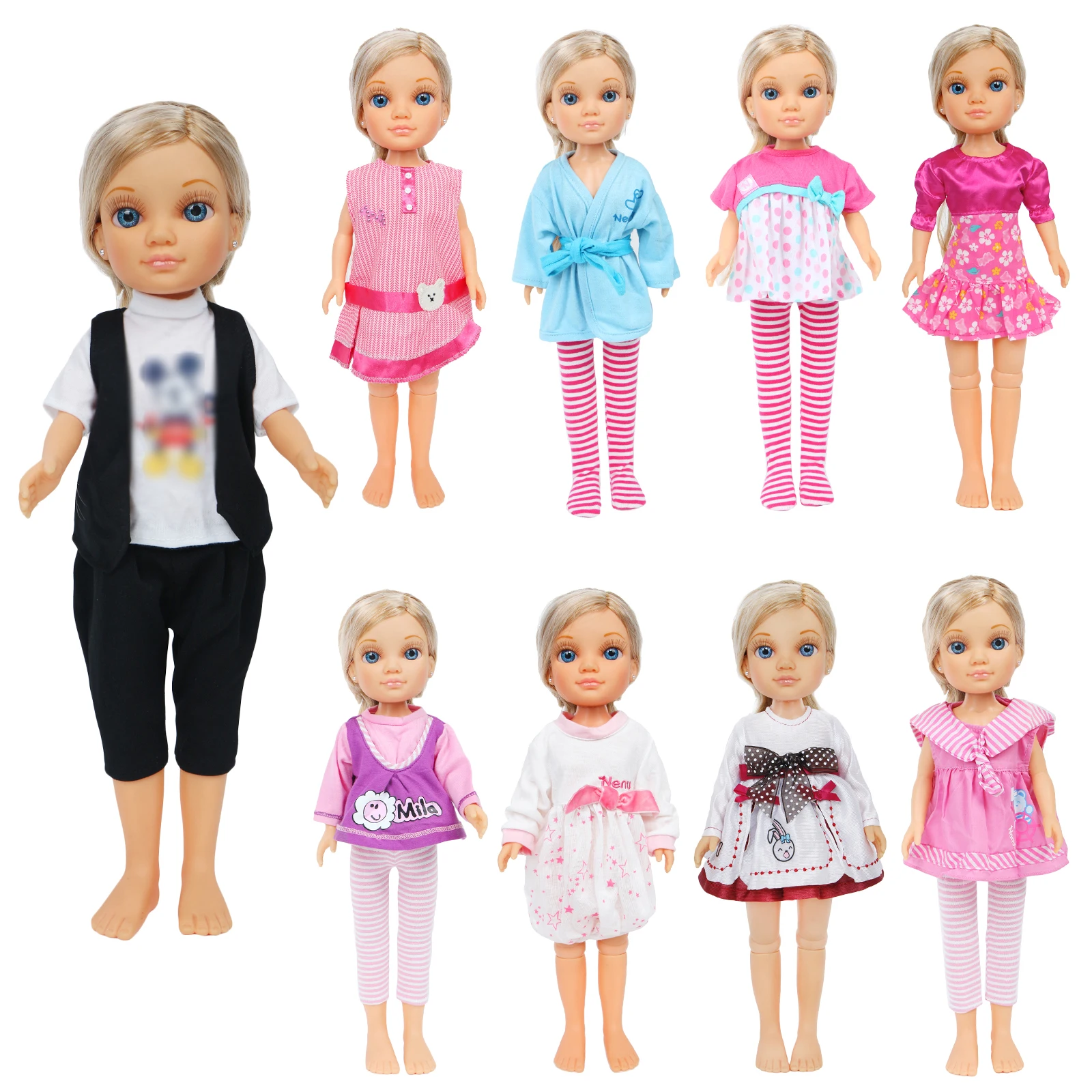 Милая модная одежда; повседневная одежда; платье; штаны и юбка; комбинезон; Одежда для куклы Нэнси; аксессуары для маленьких девочек