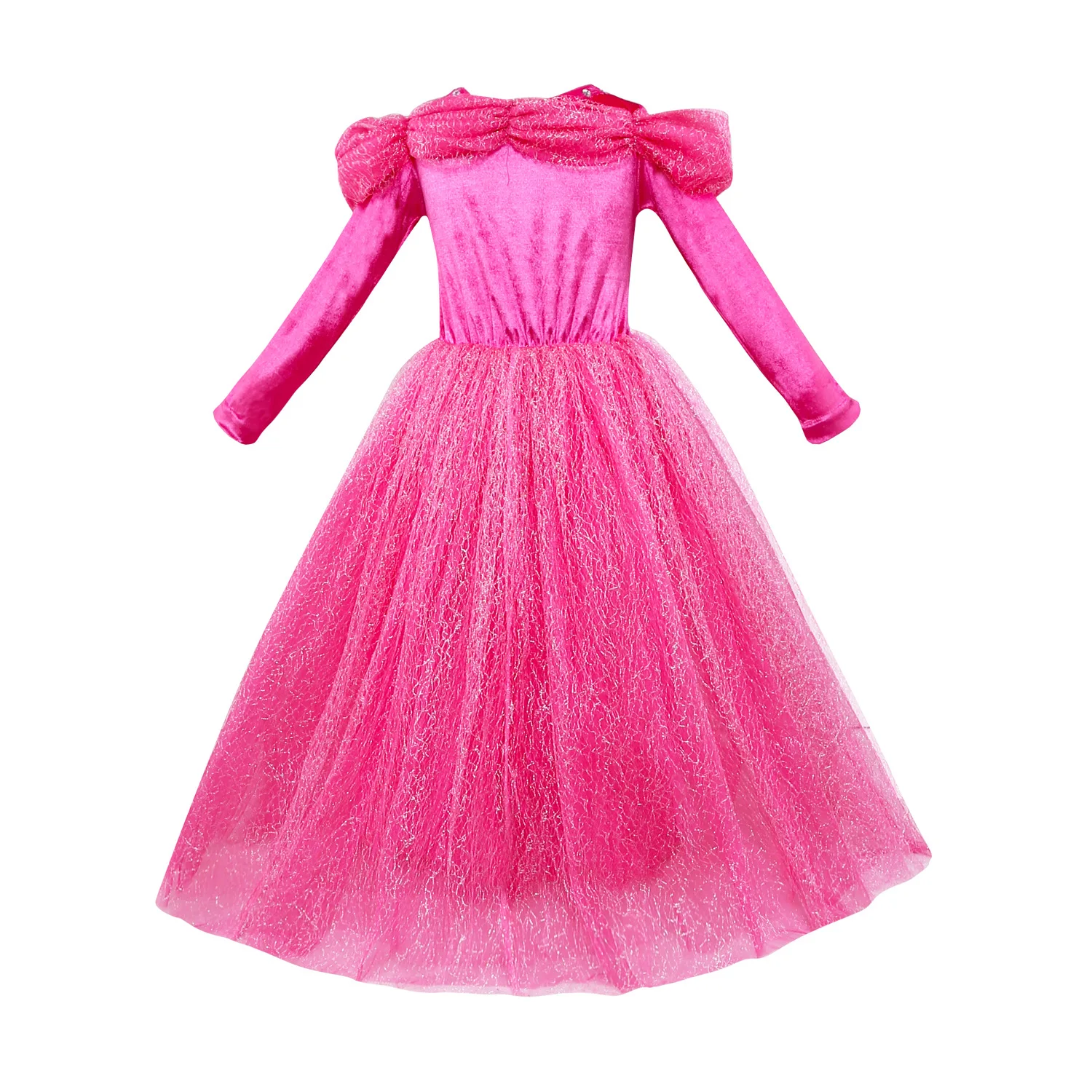 Детский Карнавальный Костюм Золушки для ролевых игр; бальное платье принцессы для девочек; вечерние платья для костюмированной вечеринки на Рождество; Vestido; цвет синий, розовый, желтый