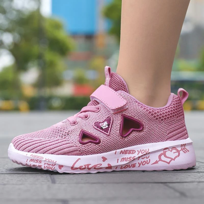 2021 New Girl Fashion Cartoon scarpe da corsa bambini Mesh scarpe sportive  Casual bambini scarpe da ginnastica carine scarpe primavera estate  adolescenti|Sneakers| - AliExpress