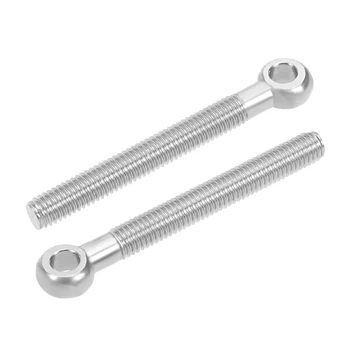 

uxcell Stainless Steel Machine Shoulder Lift Eye Bolt Riggings M8x70mm-5pcs