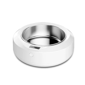 

Practical Slow Feed Dog Bowl, Multifunctional Digital Scale Pet Feeder, Accurate Smart Weighing Stainless Steel Dog Bowls Electr