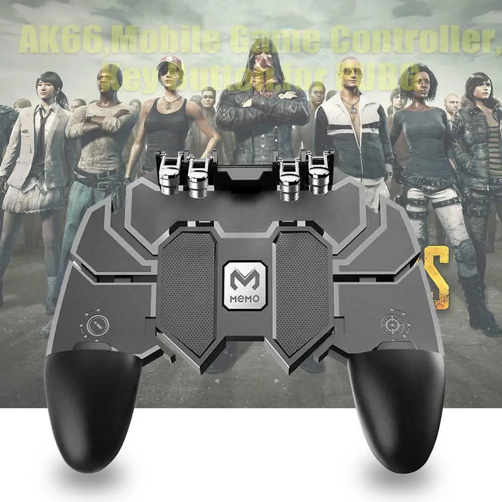 Новинка оригинальный мобильный триггер Ak66 для Pubg с шестью пальцами все в одном