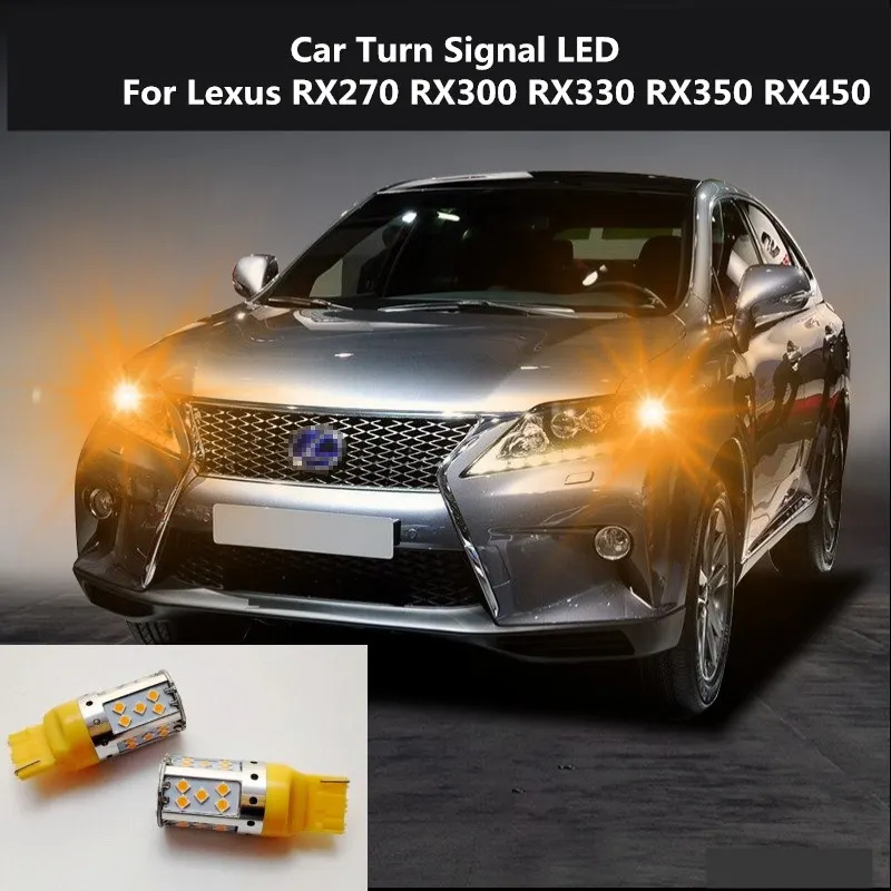 

2PCS Car Turn Signal LED Command light headlight modification 12V 10W 6000K For Lexus RX270 RX300 RX330 RX350 RX450