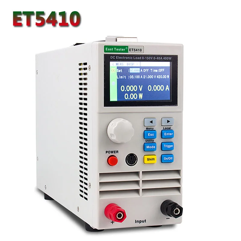 ET5410 400W 150V 40A нагрузки Профессиональный программируемый DC Электрическая нагрузка