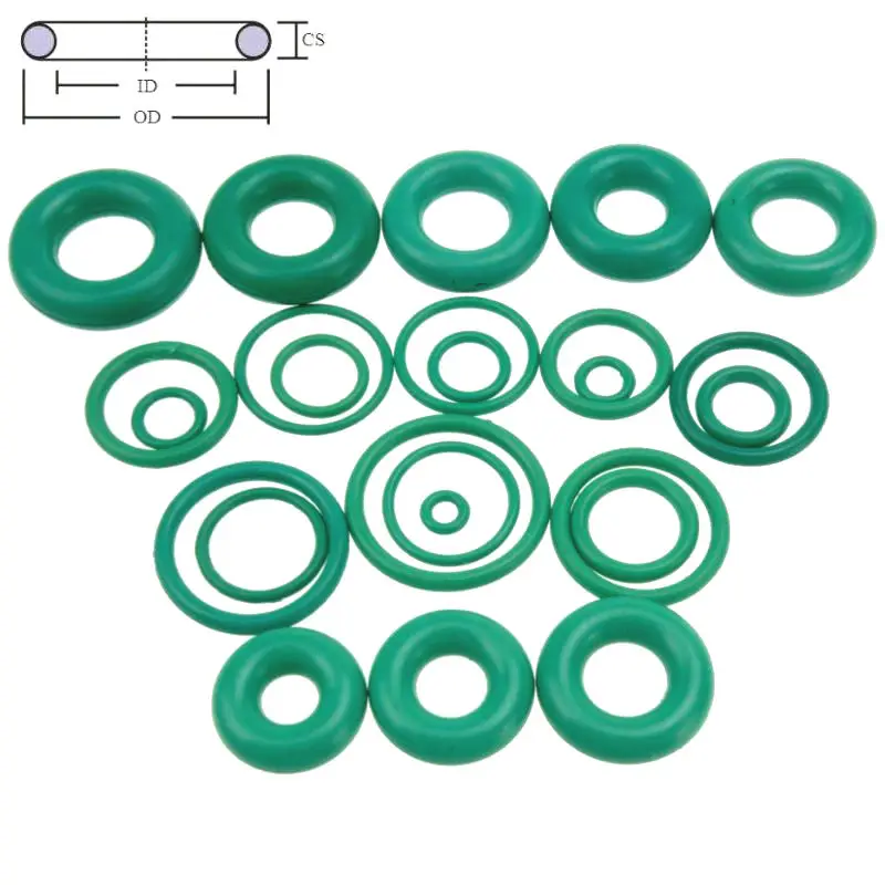 Уплотнительное кольцо из флюоровой резины CS 5 7 мм OD30 245mm Green FKM уплотнительное