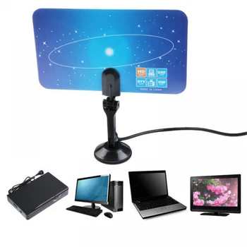 

4k HD TV Antenna European And American ATSC/DVB-T2 Digital TV Antenna 1080P/4K Antenna PC/NB Receiving Antenna