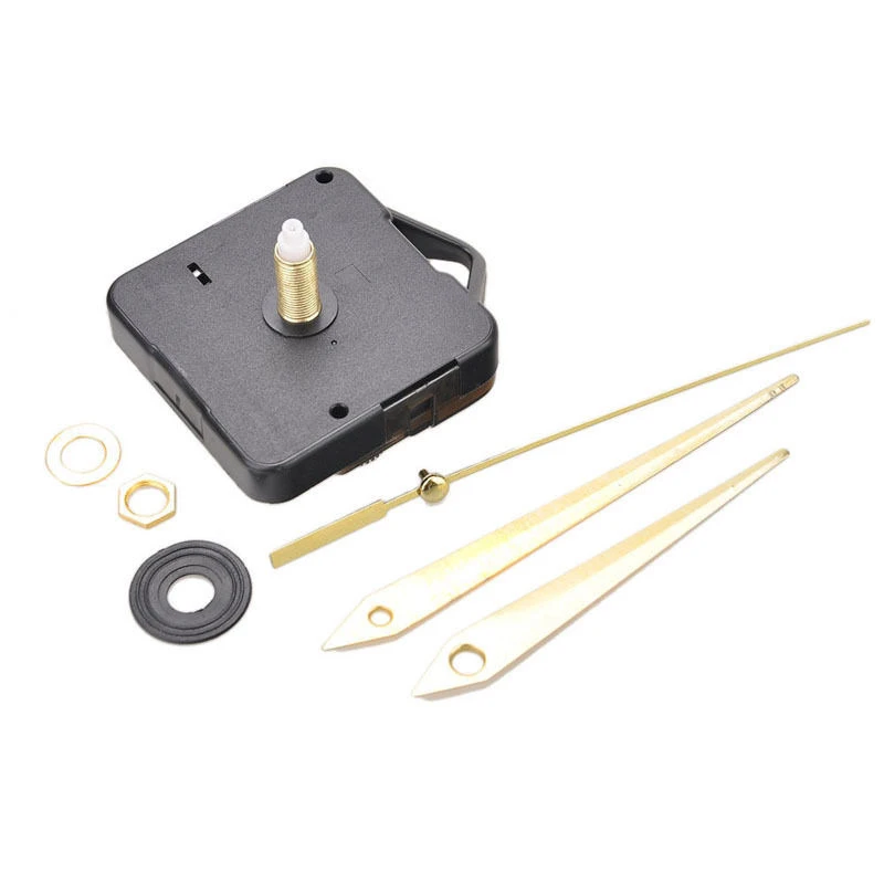 

Quartz Wall Clock Movement Mechanism DIY Repair Part Set 22mm Spindle Long Hands
