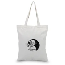 Холщовая Сумка-тоут, ежедневное использование текста DIY, индивидуальная печать логотипа, сумка для покупок, повседневные эскизы, эко многоразовая утилизация