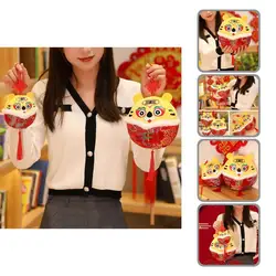 Plush Doll Pendant Premium Retro Chinese Clothing Novelty for Car Decor Stuffed Doll Keychain Stuffed Toy Keyring