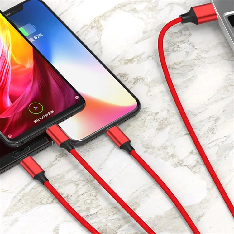 3 в 1 USB кабель для зарядки смартфона|Кабели передачи данных| |