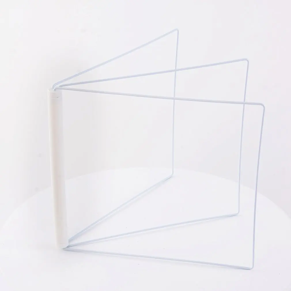 

Vertical Foldable Rag Drying Rack Towel Rack - White